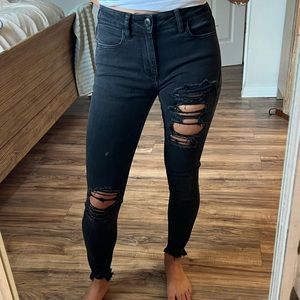 American Eagle distressed jeans